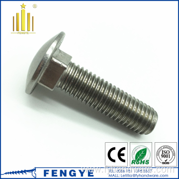 Carriage Bolt Screws 304 Stainless Steel M6 M8